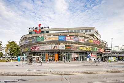 Stadion Center von außen