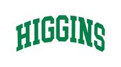 grünes Higgins Logo geschwungen