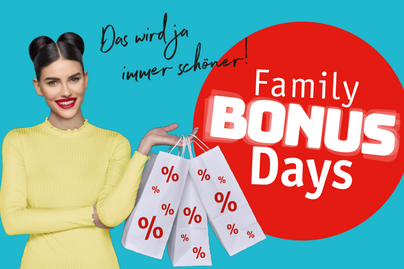 Family Bonus Days am 23. und 24.1. im Stadion Center 