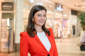 Center Managerin Katharina Gfrerer im Center