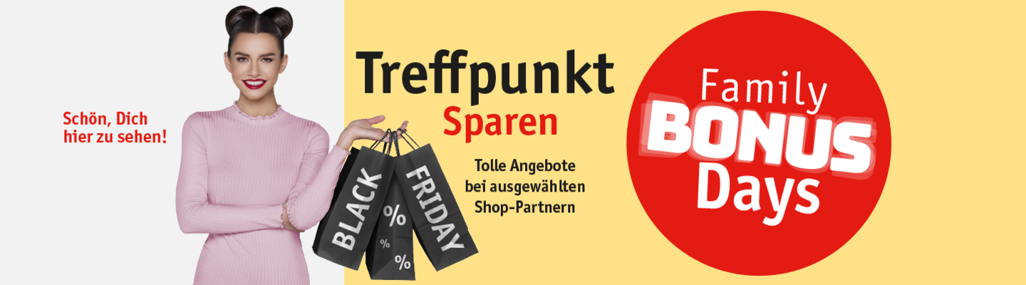 Family Bonus Days am 28. und 29.11. im Stadion Center 