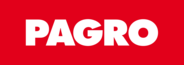 rotes Pagro Logo - weiße Schrift auf rotem Hintergrund