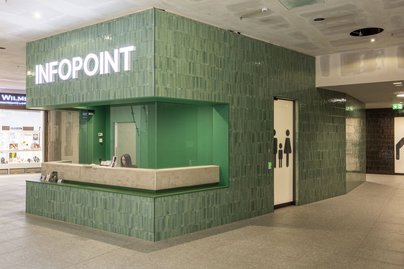 Stadion Center Infopoint im 1.OG