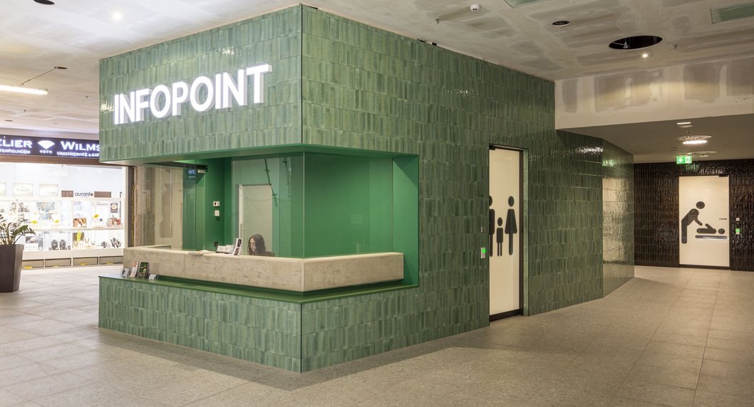 Stadion Center Infopoint im 1.OG